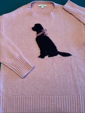 Francesca's NWT Super Cute Pink Knit Crewneck Sweater , M , $32